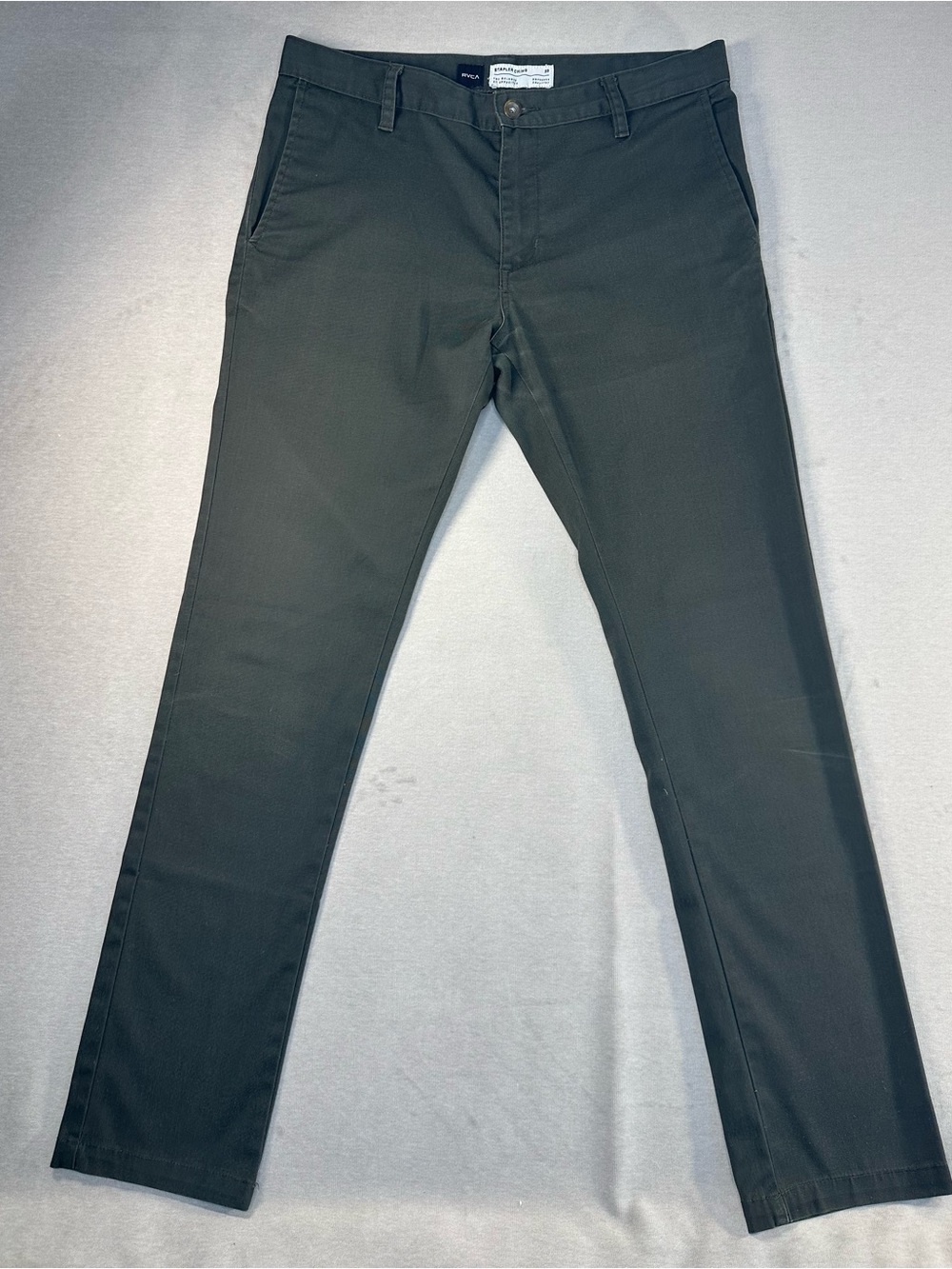 RVCA Stapler Chino Men's Dark Green Pants